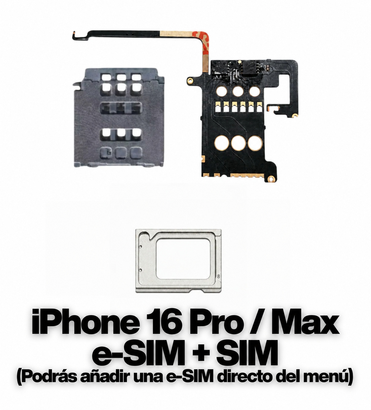 Flex SIM + e-SIM iPhone 16 Pro-Max