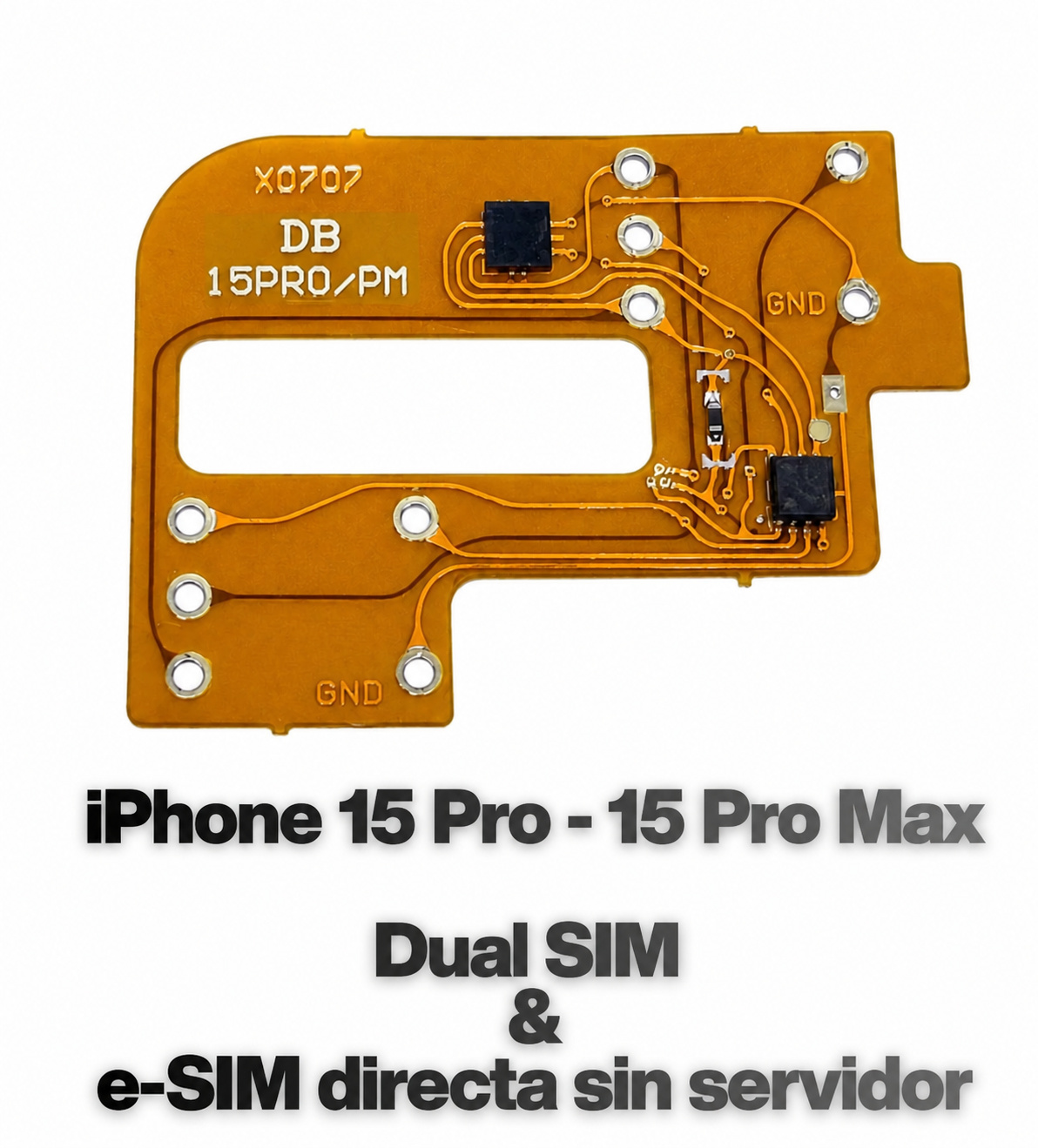 Flex SIM + e-SIM iPhone 15 pro - Max