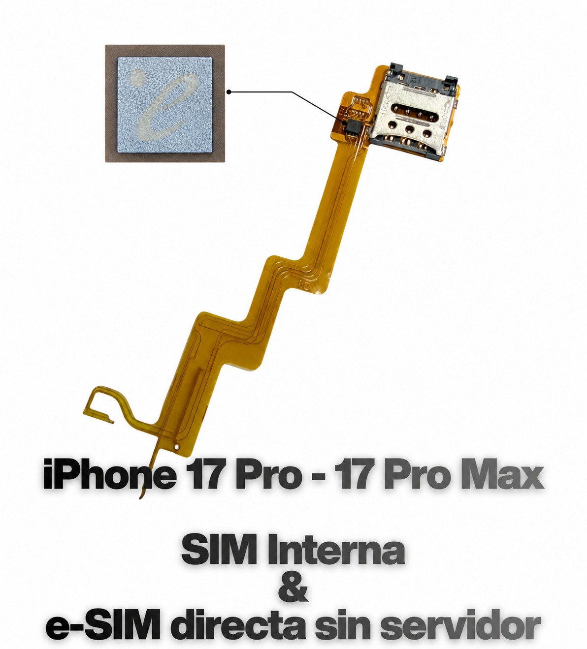 Flex SIM + eSIM iPhone 17 Pro-Max (Sólo Clean)